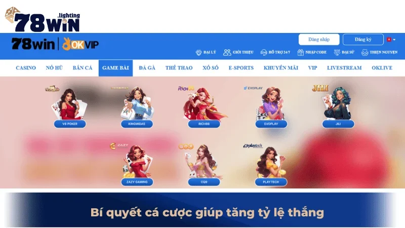 Bí quyết cá cược giúp tăng tỷ lệ thắng