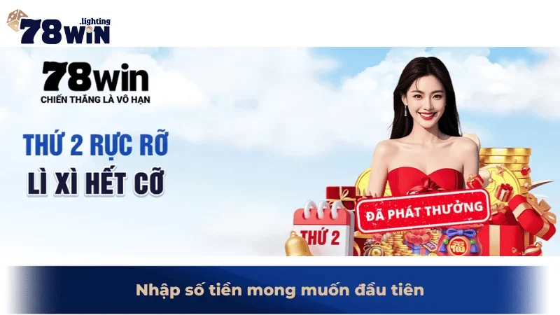 Số dư đạt mức quy định khi rút tiền 78win